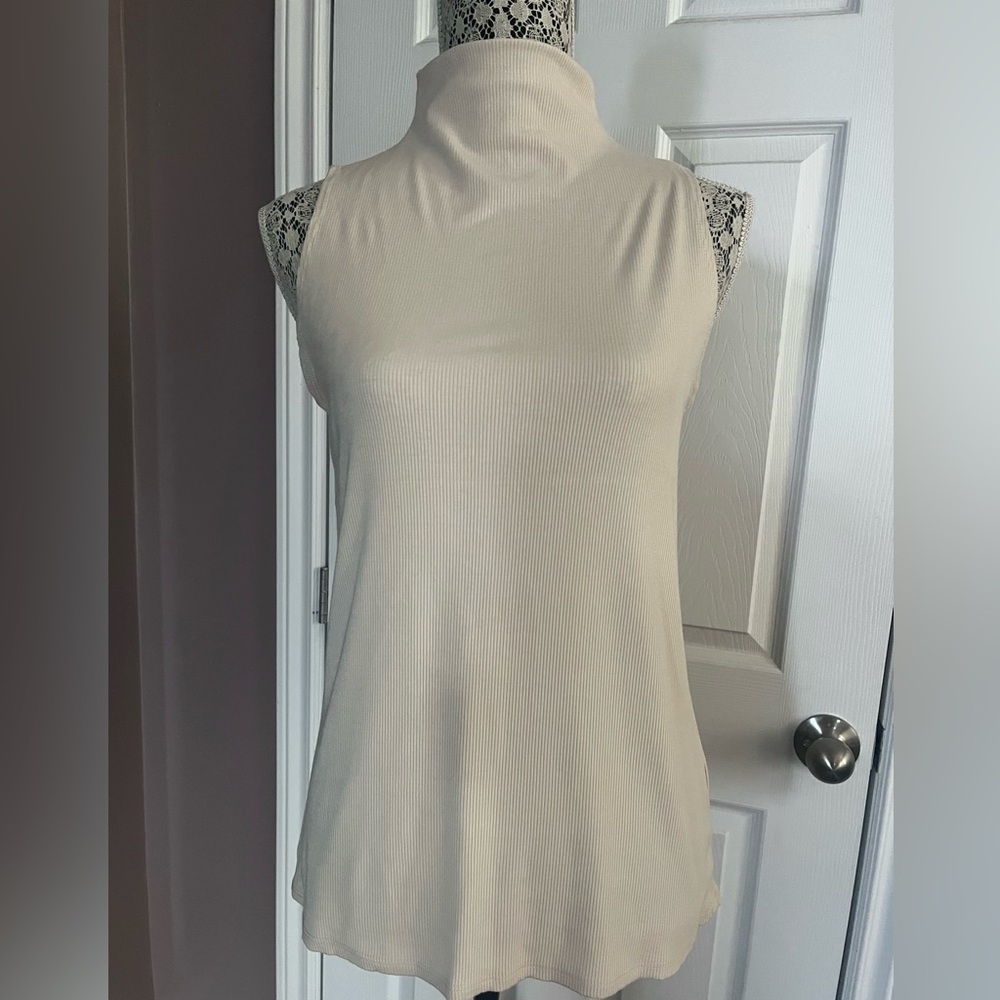 Studio Sleeveless Turtleneck